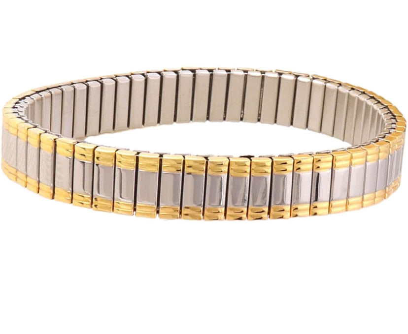 Cuffed up Stainless Steele Watch Strap Bracelet