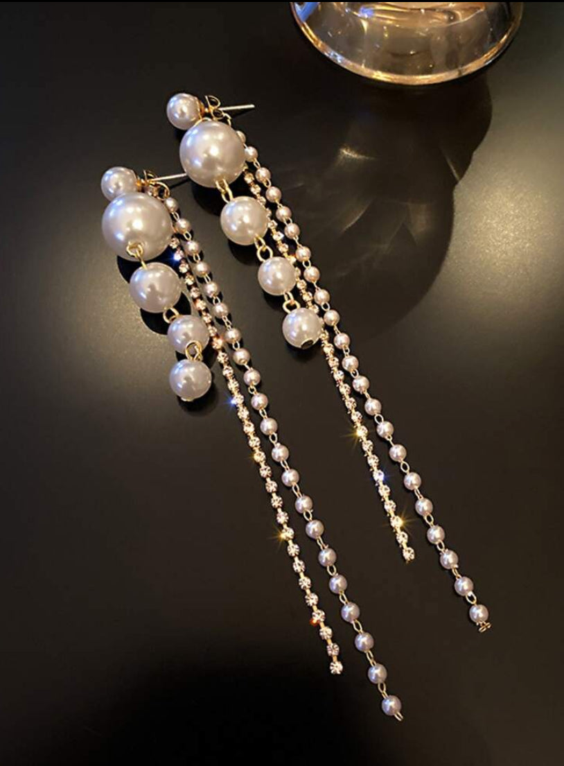 Cascade Pearl Earrings