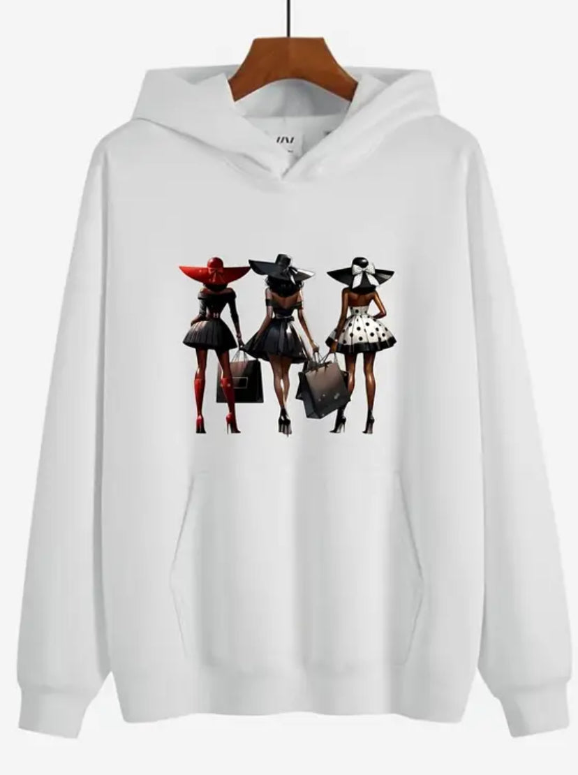 Traveling Girl Sweatshirt