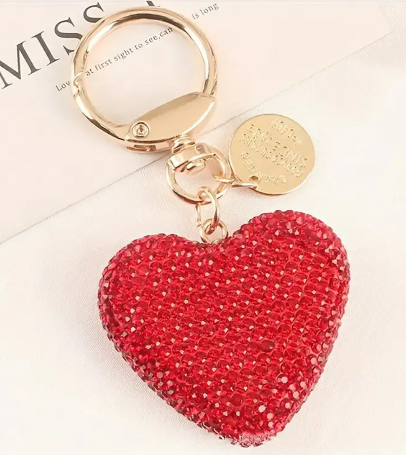 I Heart You 2 Bag Charm