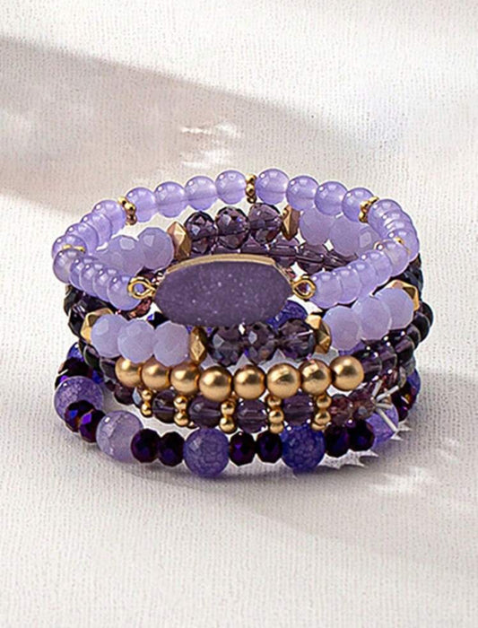 Layered Love Beaded Bracelet