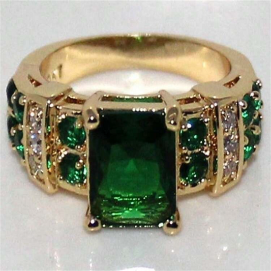 Envy Me Emerald Green Ring